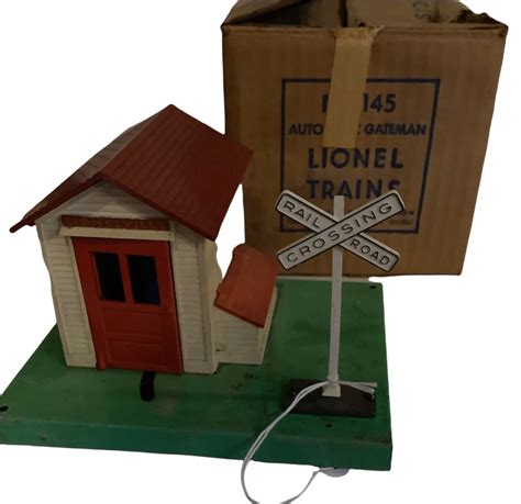 antique lionel metal house|145 Gateman .